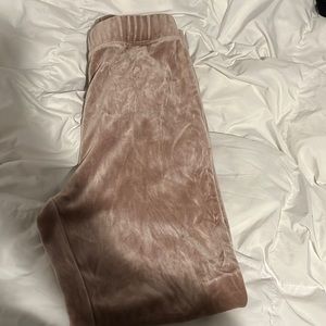 High Waisted Beige Sweatpants